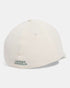 Under Armour hat for man כובע אנדר ארמור בצבע אבן לוגו ירוק